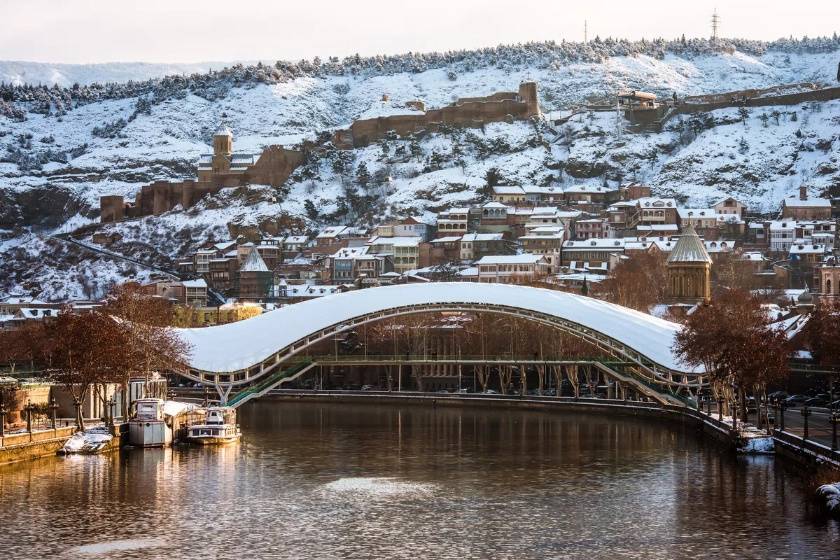 سفر به تفلیس در زمستان
